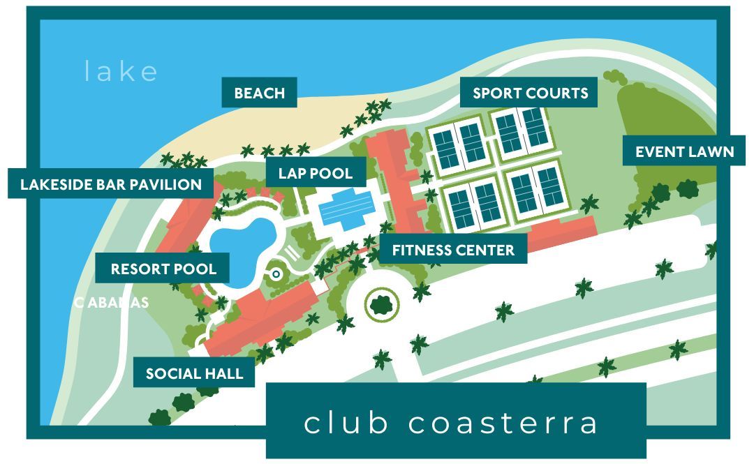 Exciting planned amenities are coming to Coasterra!  Get a sneak peek at Club Coasterra, our main amenity center, which will have a variety of resort-style features, including a fitness center, a refreshing lap pool, a lakeside bar pavilion, sport courts for friendly competition, and so much more. Your perfect lifestyle is just around the corner! #Coasterra #ManateeCounty #ManateeCountyRealEstate #Florida #PalmettoRealEstate #PalmettoFlorida #PalmettoFloridaRealEstate