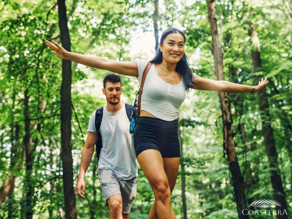 Explore Miles of Trails at Coasterra! Looking for a place where nature, fitness, and peace come together? Come check out Coasterra – where every walk, jog, or hike is a little escape.  Here’s what you’ll find: · Wide pathways and wooded trails around lush forests and lakes. · Scenic jogging paths for sunrise runs or evening strolls. · Two shimmering lakes (65-acre and 20-acre) with beautiful views. · 160-acre nature park with trails and smaller lakes. Want to take a tour or see which home sites border the trails? Visit coasterraflorida.com to set up a tour to walk them for yourself! #CoasterraLife #TrailLove #NatureAtHome #LiveOutside #Coasterra #ManateeCounty #ManateeCountyRealEstate #Florida #PalmettoRealEstate #PalmettoFlorida #PalmettoFloridaRealEstate